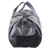Дорожная мужская сумка из кожи Grande Pelle синяя (GP0049blue)